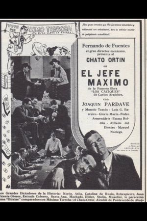 El jefe máximo's poster