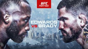 UFC Fight Night 255: Edwards vs. Brady's poster
