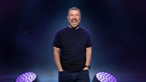 Ricky Gervais: SuperNature's poster