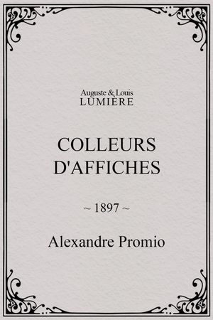 Colleurs d'affiches's poster