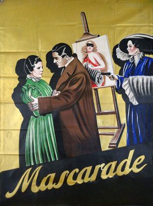 Masquerade in Vienna's poster