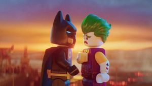 The Lego Batman Movie's poster