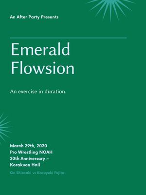 Emerald Flowsion's poster