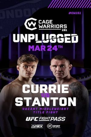 Cage Warriors 151: Unplugged's poster