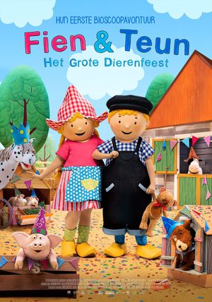 Fien & Teun - Het grote dierenfeest's poster