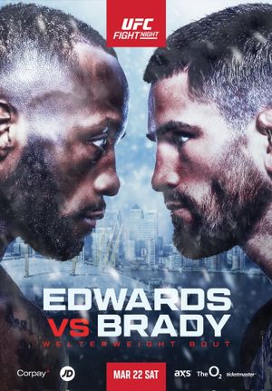 UFC Fight Night 255: Edwards vs. Brady's poster