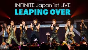 INFINITE - JAPAN 1ST LIVE 「LEAPING OVER」's poster