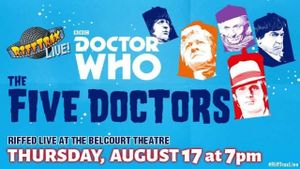 RiffTrax Live: Doctor Who - The Five Doctors's poster