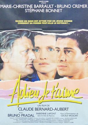 Adieu je t'aime's poster