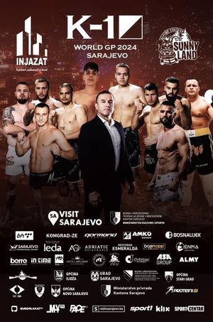 K-1 WORLD GP 2024 in Sarajevo's poster
