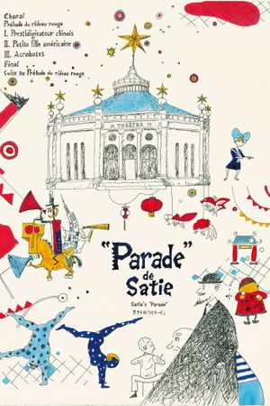 Satie's "Parade"'s poster