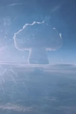 Test of a clean hydrogen bomb with a yield of 50 megatons's poster