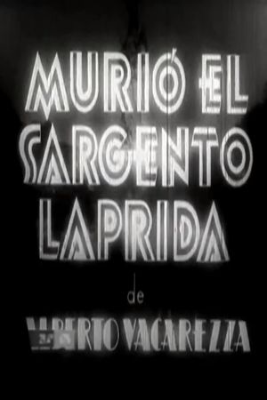 Sergeant Laprida Died's poster