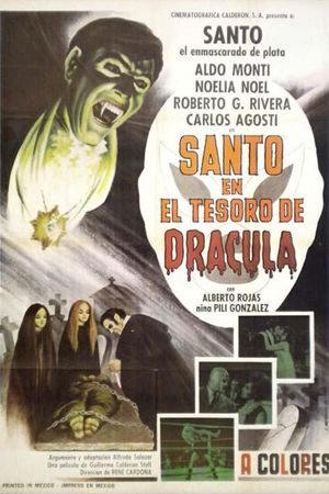 Santo in the Treasure of Dracula's poster