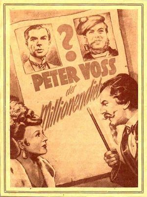 Peter Voss, der Millionendieb's poster