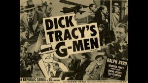 Dick Tracy's G-Men's poster