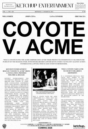 Coyote vs. Acme's poster