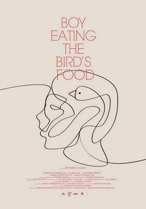 Boy Eating the Bird's Food's poster