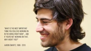 The Internet's Own Boy: The Story of Aaron Swartz's poster