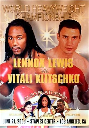 Lennox Lewis vs. Vitali Klitschko's poster