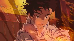 The Boy and the Heron's poster