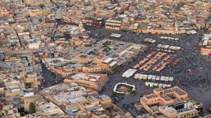 Morocco Seen from Above's poster