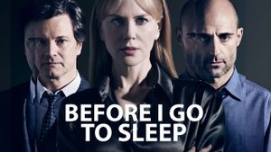 Before I Go to Sleep's poster
