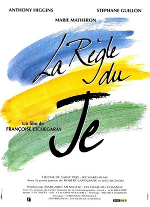 La règle du je's poster
