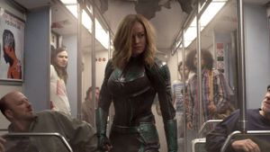 Captain Marvel's poster