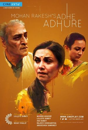 Mohan Rakesh's Adhe Adhure's poster image