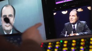 Mitterrand et la télévision's poster