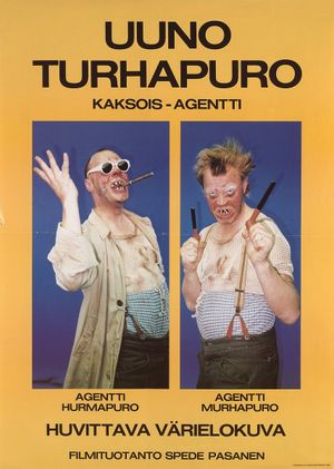 Uuno Turhapuro kaksoisagentti's poster