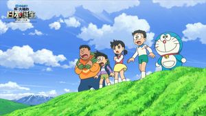 Doraemon the Movie: Nobita and the Birth of Japan's poster
