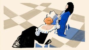 Molière and the King's poster