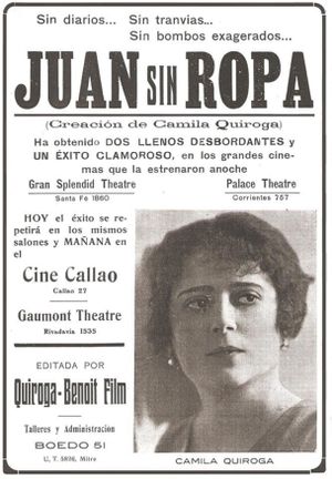 Juan sin ropa's poster