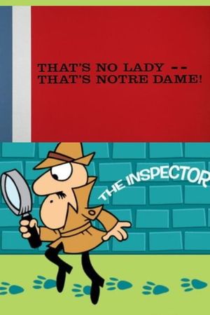 That's No Lady, That's Notre Dame's poster