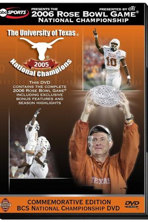 2006 Rose Bowl Game National Championship's poster