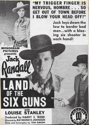 Land of the Six Guns's poster