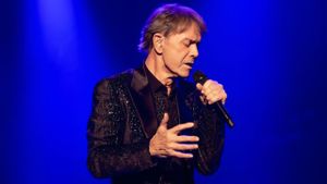 Cliff Richard: The Blue Sapphire Tour 2023's poster