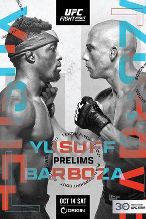 UFC Fight Night 230: Yusuff vs. Barboza's poster