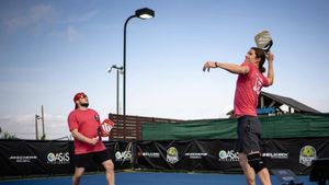 Pickleball's poster