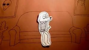 A Dog That Smokes Weed's poster