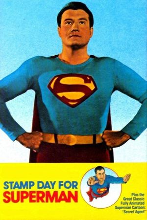 Stamp Day for Superman's poster