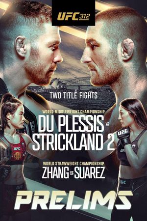 UFC 312: Du Plessis vs. Strickland 2's poster