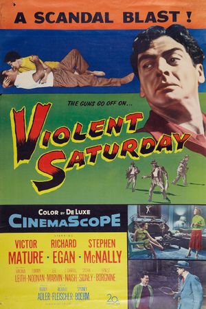 Violent Saturday's poster