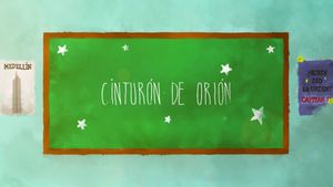 Cinturón de Orión's poster