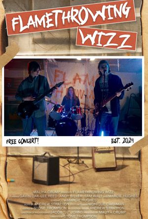 Flamethrowing Wizz's poster