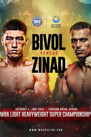 Dmitry Bivol vs. Malik Zinad's poster