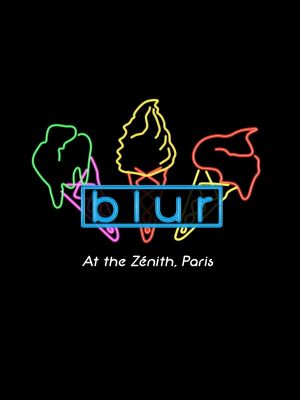 blur at the Zénith, Paris's poster