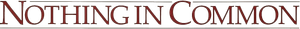 Nothing in Common's poster